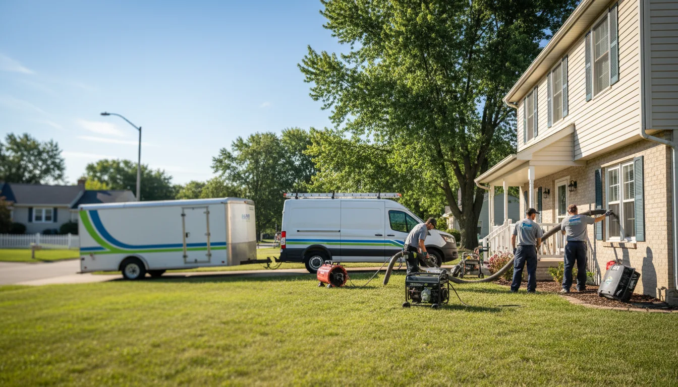Flooded Basement Restoration And Cleanup With Repair in Wahkon, MN near me